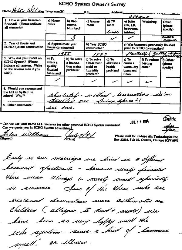 Testimonial - Helen Williams