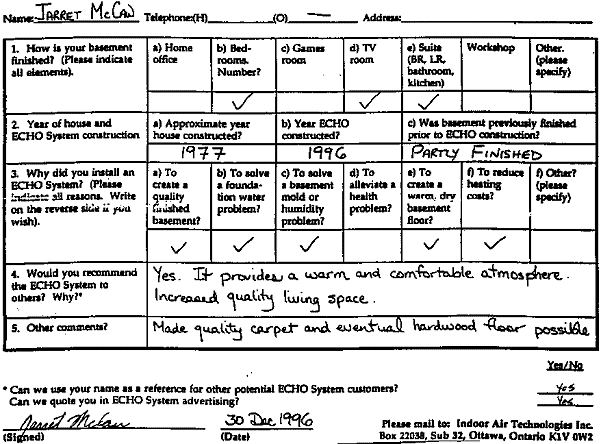Testimonial - Jarret McCaw